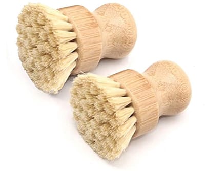 Natuurlijke Sisal Keuken Scrub Borstel voor Potten en Pannen - 2 Stuks