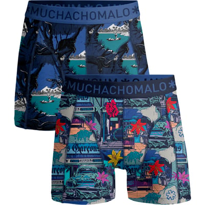 Muchachomalo Heren Boxershorts - 2-Pack - Mannen Onderbroeken