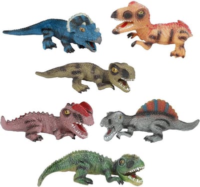 Toi-Toys dinosaurus speelgoedfiguur 20cm - kunststof dino.
