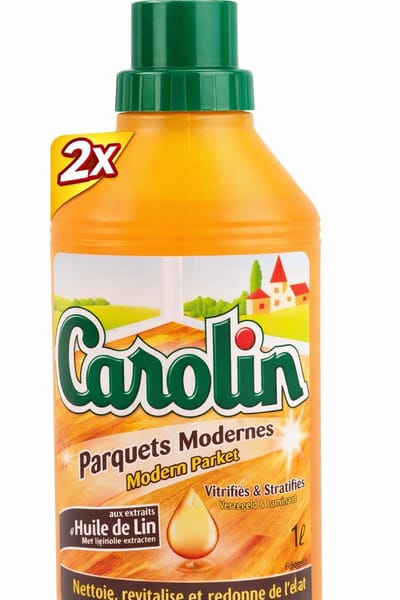 2 x Carolin vloerreiniger modern parket | fles van 1 l