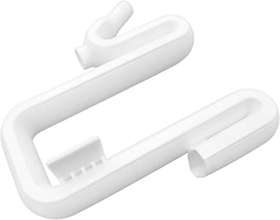 Regenwater Overloopslang - Regenton Verlengslang - Waterafvoer Regenton - Boorloze Montage - 16.2 cm - Wit