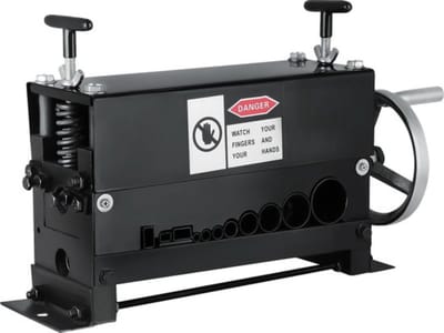 Happyment Kabelstripmachine - Elektrisch - 1.5-38mm - Draadstripper - Kabelpeller