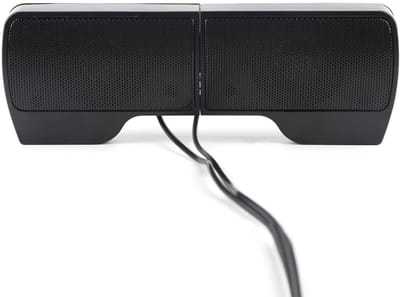 Golden crown - Laptop Soundbar - USB Draagbare Speaker - Mini Desktop Geluid - 2.0 Audio Systeem - Geschikt voor Notebook en Telefoon - Compact formaa