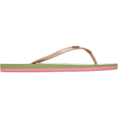Roxy Mauricia Slippers Groen,Roze EU 36 Vrouw