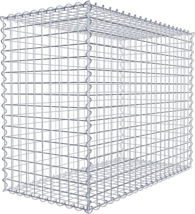 Draadkorven voor stenen - Vulbare manden - Tuin vormgeving - Galvanisch verzinkt - 100x80x50 cm