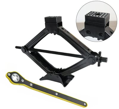 Forcekraft FK-ST-105C Serie - Trapeziumkrik - Rubberen Kap - 110-400 mm - 1500 kg