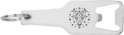 Akyol - stier flesopener - Stier - steenblok - degene met stier als sterrenbeeld - stier - sterrenbeeld - horoscoop - 105 x 25mm