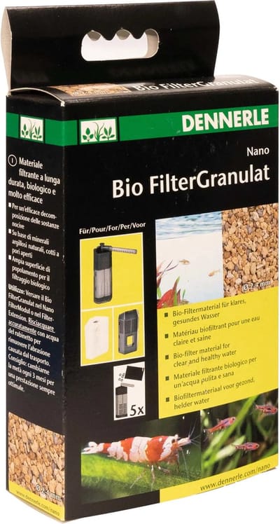 Dennerle Nano Bio Filtergranulaat 300ml | Filtermateriaal | Osmose apparatuur