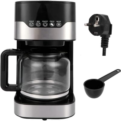 1.5L Thee Koffiezetapparaat 900W Volautomatische Koffiemachine voor Thuis Kantoor