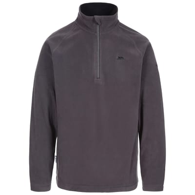 Trespass fleecevest/fleecepullover Blackford - Heren Microfleece At100 Donkergrijs
