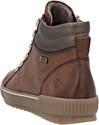 Rock hoge leren sneakers