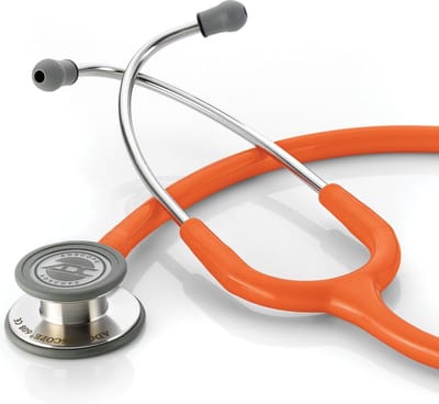 Adscope® 608 Convertible Clinician Stethoscoop Orange