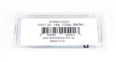 Tackle Tactics TT Swimlockz HD jigkop 1/2 oz 8/0 3/verpakking (4006)