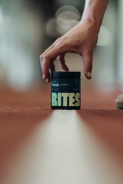 Bites Vitamins - Focus Bites - Premium vitamine gummies met ginseng extract, vitamines B en L-Theanine - Gemaakt in België en samengesteld door apothekers.