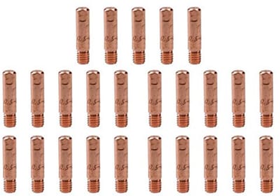 0.6mm Mig Lasser Ronde Contact Tips voor Euro Fakkels - 25 Stuks