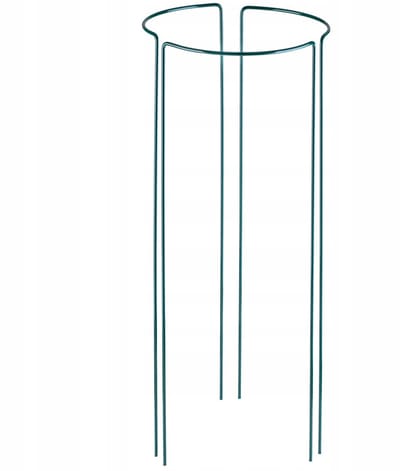 KADAX Plantenhouder, 3 stuks, stalen steunen, halfronde klimhulp voor planten, tuin, weerbestendige bloemenhouder, struiksteun, vrijstaand (hoogte: 115 cm)