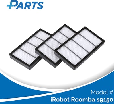 iRobot Roomba s9150 Filters (3 Stuks, Plus.Parts® alternatief voor 4655988)