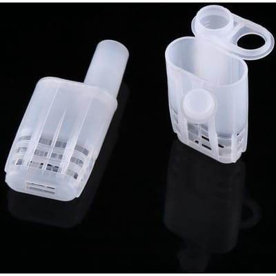 10 stuks Plastic Koninginnenkooien Isolator Imker Bijenteelt Kweekgereedschap Insectarium Doos white