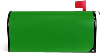 Brievenbusdecoratie - Brievenbushoes - Tuin Decoreren - Weerbestendig PVC - Standaard Maat - Groen