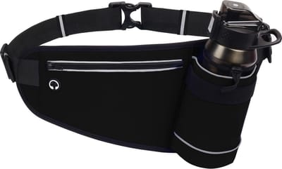 Heuptas LB-441 buiktas, loopriem voor drinkfles, sport, drinkriem, zakken, waistpacks outdoor, voor telefoons tot 7,0 inch, voor fietsen, wandelen, wandelen, zonder fles
