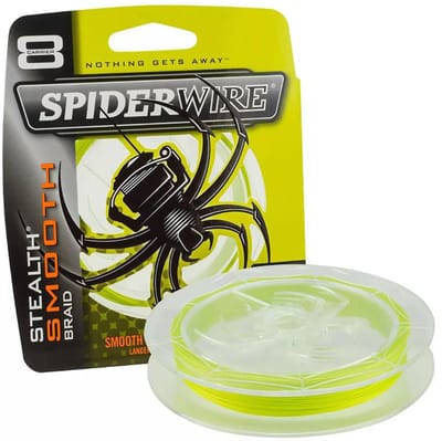 Spiderwire - Lijn gevlochten Stealth smooth 8 150m / High Vision Yellow - Spiderwire