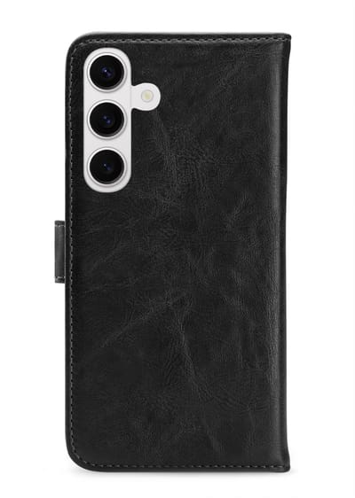 My Style Telefoonhoesje geschikt voor Samsung Galaxy S24 Hoesje | My Style Flex Wallet Bookcase Portemonnee | Pasjeshouder voor 3 Pasjes | Telefoonhoesje voor Pinpas / OV Kaart / Rijbewijs - Zwart