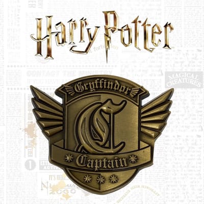 FaNaTtik Harry Potter - Collectible Medallion Gryffindor Captain Limited Edition Verzamelobject - Bronskleurig