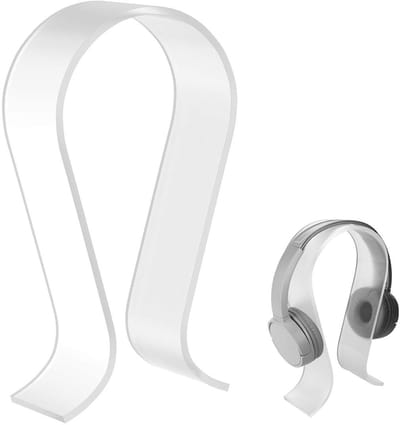 Dailygoody - Hoofdtelefoonstandaard - Headsethouder - Stijlvolle opslag - Zwart - Headsetstandaard - Geschikt voor diverse modellen - Ideaal voor game...