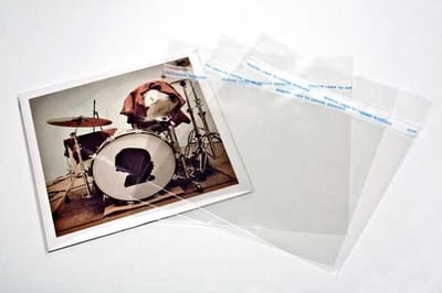 Buitenhoezen voor 7 inch Singles 18,7x18 + 3cm Blake sleeves™ (100 stuks)