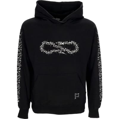 Lichtgewicht sweatshirt met capuchon voor heren, Gear Hoodie Zwart