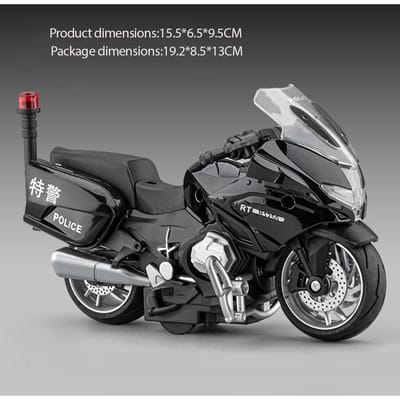 Schaal 1:14 R1250Rt Motorfiets Model Speelgoed Ontsteking Start Race Motor Geluid Licht Metaal Diecast Modellen Speelgoed Miniatuur Collectie