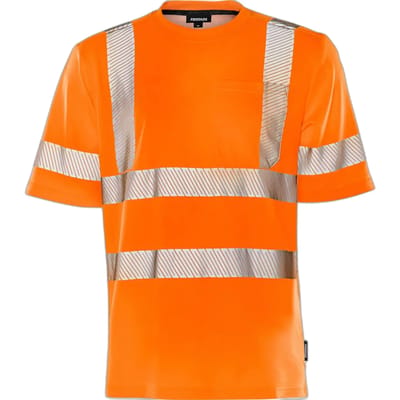 Fristads Hi Vis T-Shirt Klasse 3 7407 Thv - Hi-Vis oranje - 3XL