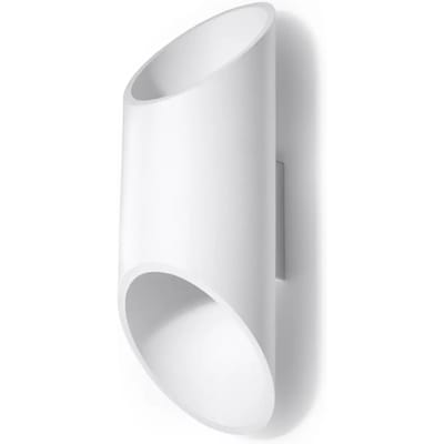 Sollux Lighting Wandlamp Penne - G9 - wit - aluminium - 30x10x12cm