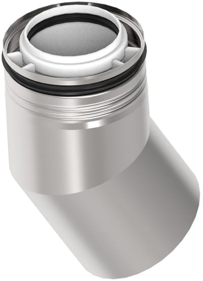 BRÖTJE Bocht K80 KB30 VA, 30Grd, konz., DN80/125, PP/VA, 7810233