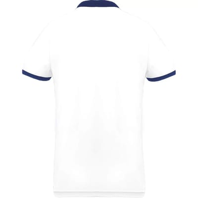 Herensportpolo 'Proact' met korte mouwen Sporty Navy/White - XS