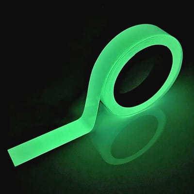 Fluorescerend Plakband 15mm - Lichtgevend Neon Rol voor Markering - 10m