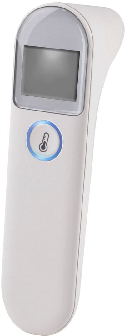 Grundig Infrarood Thermometer 3-in-1 - Digitale Thermometer Voorhoofd en Oor - Baby's en Volwassenen - 1 Sec Meting - LCD Scherm met 3 Kleuren Achtergrond