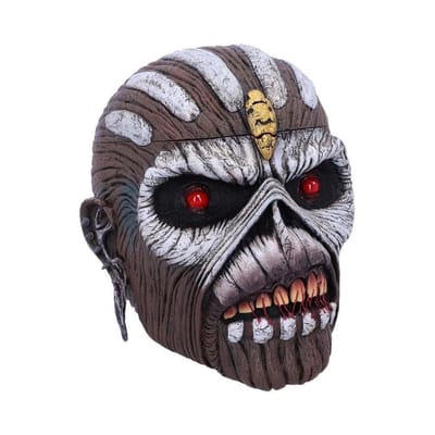 Nemesis Now - Iron Maiden Decoratieve opbergdoos The Book of Souls Head - Meerkleurig