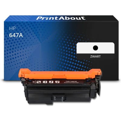 PrintAbout huismerk Toner 647A (CE260A) Zwart Geschikt voor HP