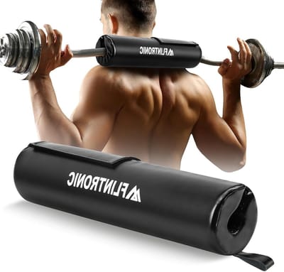 Extra Dikke Halterkussen voor Nek, Ideaal voor Hip Thrusts, Squats en Gewichtheffen met Klittenbandsluiting, Bescherming voor Nek en Schouders