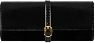 Zwart Leren Sieraden Reisetui voor Dames – Madame Bovary