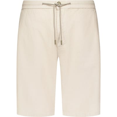 No Excess Short Chino With Linen Garment Dyed Desert Größe: XL | Kurze Sporthosen Outlet | Herren | Weiß