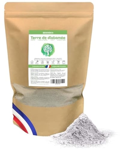 Diatomeeënaarde 100% Natuurlijk - Ecologische Bescherming voor Biologische Landbouw - 1 kg