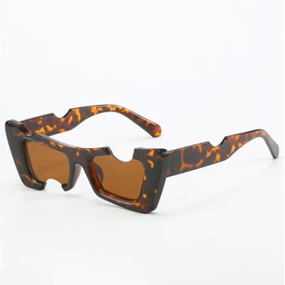Zonnebril met Openingen en Gaten Mode Vintage Zonnebril Mannen Vrouwen Luxe Designer Zonnebril UV400 Oogbescherming