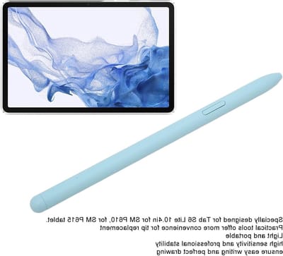 Vervangende Stylus Pen voor Tab S6 Lite - Hooggevoelige Smart Pen met 5 Tips voor SM P610 en P615 Tablet (Blauw)