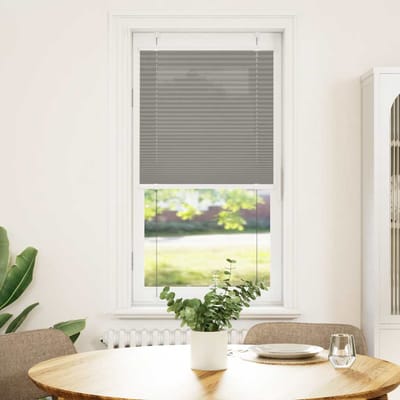 vidaXL - Plissé - rolgordijn - 55x150 - cm - stofbreedte - 54,4 - cm - antraciet