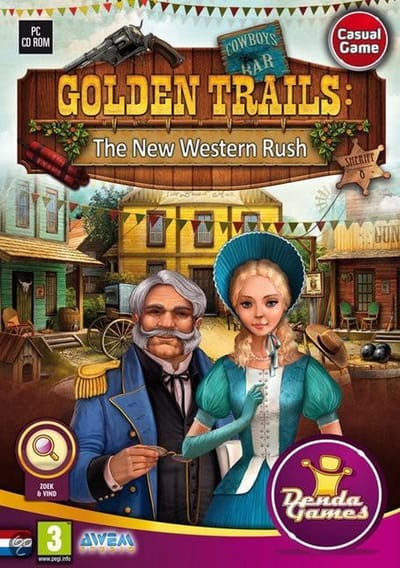 Pc Cd Rom - Golden Trails 1 & Golden Trails 2