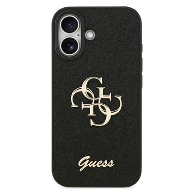 Guess Back Cover - iPhone 17 - Zwart - Slank en schokabsorberend design