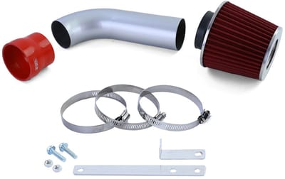 Cold Air Intake Sport Luchtfilter Rood Sportluchtfilter Geschikt Voor BMW 5 Serie E39 (525i / 528i / 530i)