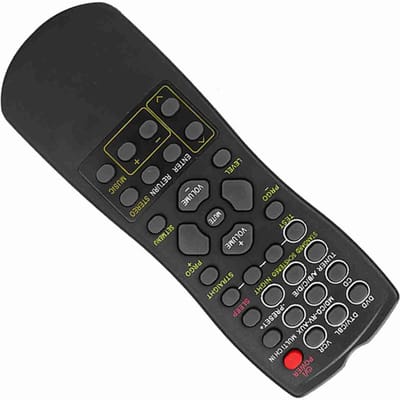 Vervangende afstandsbediening voor RAV22 RX‑V459 RX‑V357 HTR5830 RX‑V357 TV black